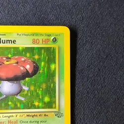 Pokemon TCG Vileplume Jungle 15/64 1st Edition Holo Rare NM - Image 3