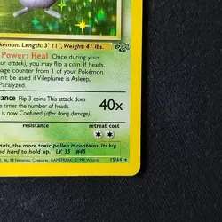 Pokemon TCG Vileplume Jungle 15/64 1st Edition Holo Rare NM - Image 4