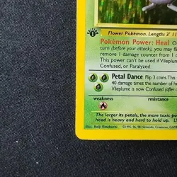 Pokemon TCG Vileplume Jungle 15/64 1st Edition Holo Rare NM - Image 5