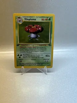 Vileplume 15/64 1st Edition Jungle (1999) Holo Rare Vintage WOTC Pokemon TCG - Image 2