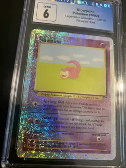 Pokemon TCG Slowpoke 93/110 Legendary Collection Reverse Holo CGC 6 - Image 4