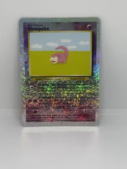 Pokemon Card Slowpoke 93/110 Reverse Holo Legendary Collection Set WOTC MP - Image 1