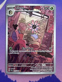Lileep - Illustration Rare SV07: Stellar Crown 145/142 NM Pokemon TCG - Image 1