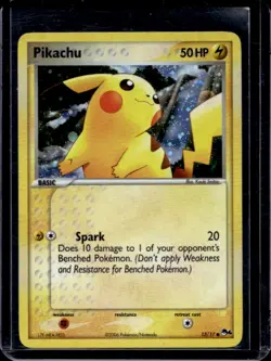 2006 Pokemon POP Series 4 Pikachu Holo #13/17 - Image 1