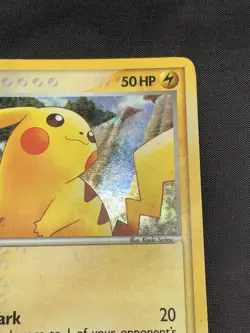 2006 Pokemon POP Series 4 Pikachu Holo #13/17 HP - Image 3