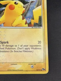 2006 Pokemon POP Series 4 Pikachu Holo #13/17 HP - Image 5