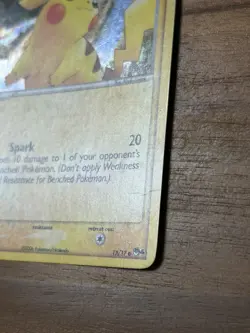 2006 Pokemon POP Series 4 Pikachu Holo #13/17 LP - Image 4