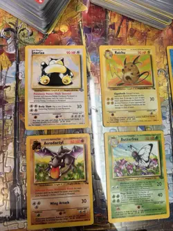 Vintage & Modern Pokemon Card Bundle 650+ Cards Lp - Image 3