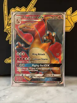 Charizard GX SM60 Black Star Promos Ultra Rare Holo Card 2017 - Image 1