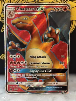 Charizard GX SM60 Black Star Promos Ultra Rare Holo Card 2017 - Image 3