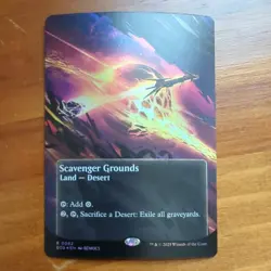 MTG: Scavenger Grounds (0082) (Borderless) (Foil) - Image 1