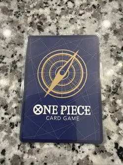 Edward Newgate One Piece Card Game Alt Art Kingdoms of Intrigue Foil OP02-004 NM - Image 2