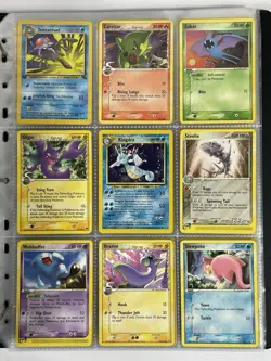 Pokemon Card Collection VTG Binder Holo Rare 1st E-Reader WoTC Slowpoke Eevee - Image 1