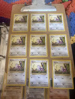 Pokemon TCG Rattata Base Set, Unlimited Shadowless Card 61/102 - Image 1