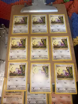 Pokemon TCG Rattata Base Set, Unlimited Shadowless Card 61/102 - Image 2