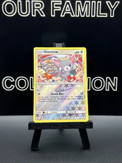 Glameow 108/156 SM Ultra Prism Reverse Holo Pokemon Card - Image 1