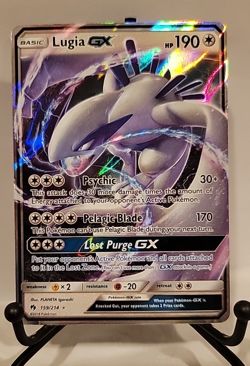 Pokemon Card - Lugia GX Lost Thunder 159/214 Ultra Rare MINT - Image 1