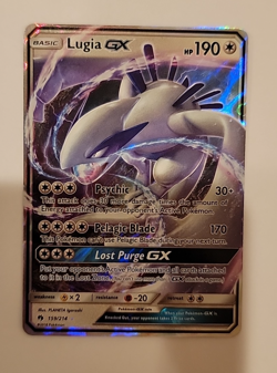 Pokemon Card - Lugia GX Lost Thunder 159/214 Ultra Rare MINT - Image 3
