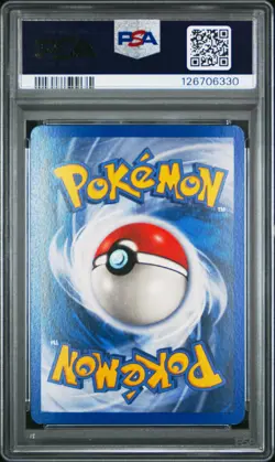 2005 POKEMON EX EMERALD #9 RAYQUAZA-REVERSE FOIL PSA 7 - Image 2