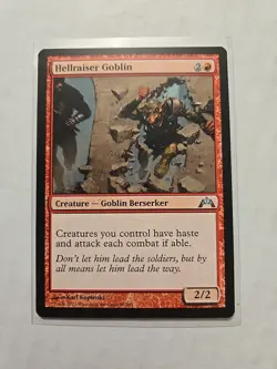 Hellraiser Goblin - Gatecrash - LP - Uncommon - Creature - MTG - Image 1