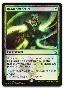 Hardened Scales #133 (Foil) (NM) Khans of Tarkir KTK Magic MTG - Image 1