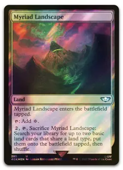 Myriad Landscape (Surge Foil) #285 (NM) Warhammer 40,000 40K Magic MTG - Image 1