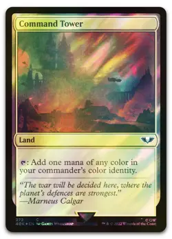 Command Tower (272) (Surge Foil) #272 (NM) Warhammer 40,000 40K Magic MTG - Image 1
