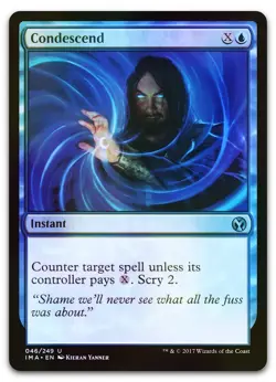 Condescend #46 (Foil) (NM) Iconic Masters IMA Magic MTG - Image 1