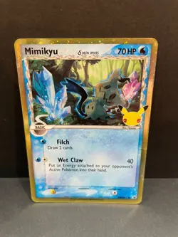 Mimikyu Delta Species SWSH136 | Pokemon Celebrations Black Star Promo - Image 1