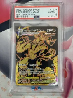 (PSA 10) Pokemon: Brilliant Stars – Urshifu VMAX #TG29 [Secret/Full Art] - Image 3