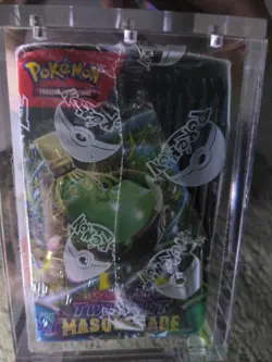 Pokemon TCG Scarlet Violet Twilight Masquerade New Sealed With Acrylic Case - Image 3