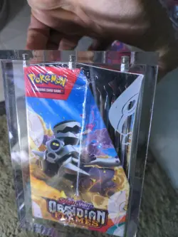 Pokemon TCG Scarlet Violet Obsidian Flames New Sealed With Acrylic Case - Image 3