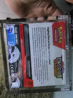 Pokemon TCG Scarlet Violet Obsidian Flames New Sealed With Acrylic Case - Image 5