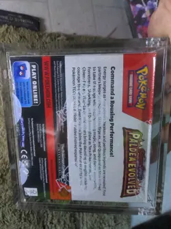 Pokemon TCG Scarlet Violet Paldea Evolved New Sealed With Acrylic Case - Image 5