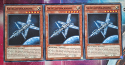 3x Satellitenkanone SDCR-DE012 Common DEUTSCH 2.Auflage PLAYSET NM Yu-Gi-Oh - Image 1