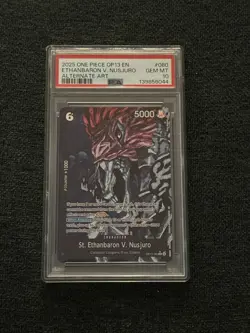 2025 ONE PIECE CARRYING ON HIS WILL ALT ART ST. ETHANBARON V. NUSJURO PSA 10 - Image 1