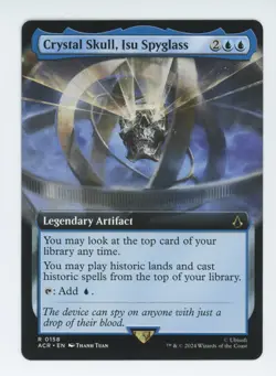 Crystal Skull, Isu Spyglass (Extended Art) - 0158 - Assassin's Creed - MTG - Image 1