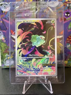 Pokemon TCG Bulbasaur IR 133/132 Mega Evolutions Stamped SEALED! - Image 1