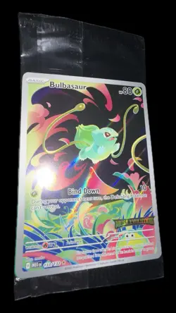 TCG Pokemon Bulbasaur 133/132 Mega Evolution IR Holo Stamped NM Sealed - Image 1