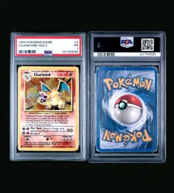 PSA 1 Charizard 4/102 Base Set 1999 Holo Rare WOTC Pokemon Card TCG - Image 5