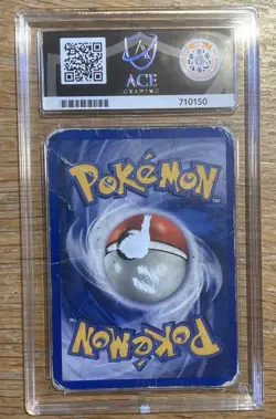 Pokemon TCG Charizard 4/102 Base Set 1999 Holo Rare WOTC Ace Grade 1 - Image 2