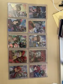 Gundam Card Game RP-001 RP-010 Promo Special 10 Set Limited Japanese - Image 1