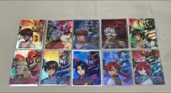 Gundam Card Game RP-001 RP-010 Promo Special Set of 10 Japan Limited Exclusive - Image 1