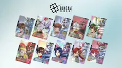 Gundam Card Game RP-001 RP-010 promo special 10 card case EX base set - Image 1