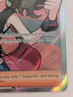 Hilda 164/086 Full Art Ultra Rare SV: White Flare Pokemon TCG Trainer Card - Image 3