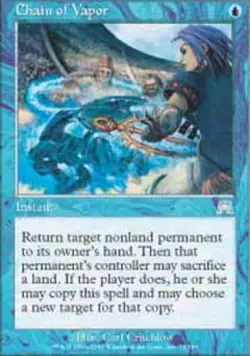 MTG magic cards 1x Chain of Vapor Onslaught Light Play, English - Image 1