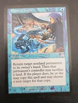 Chain of Vapor Onslaught MTG Regular Moderately Played - Image 1