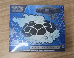 Pokemon TCG Stellar Crown Elite Trainer Box ETB Brand New Factory Sealed - Image 1