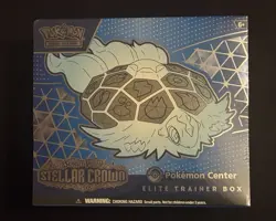 Pokemon TCG Stellar Crown Pokemon Center Edition Elite Trainer Box (ETB) Sealed - Image 1