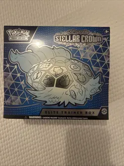 Pokemon TCG Stellar Crown Elite Trainer Box (ETB) New & Sealed ✅ - Image 1
